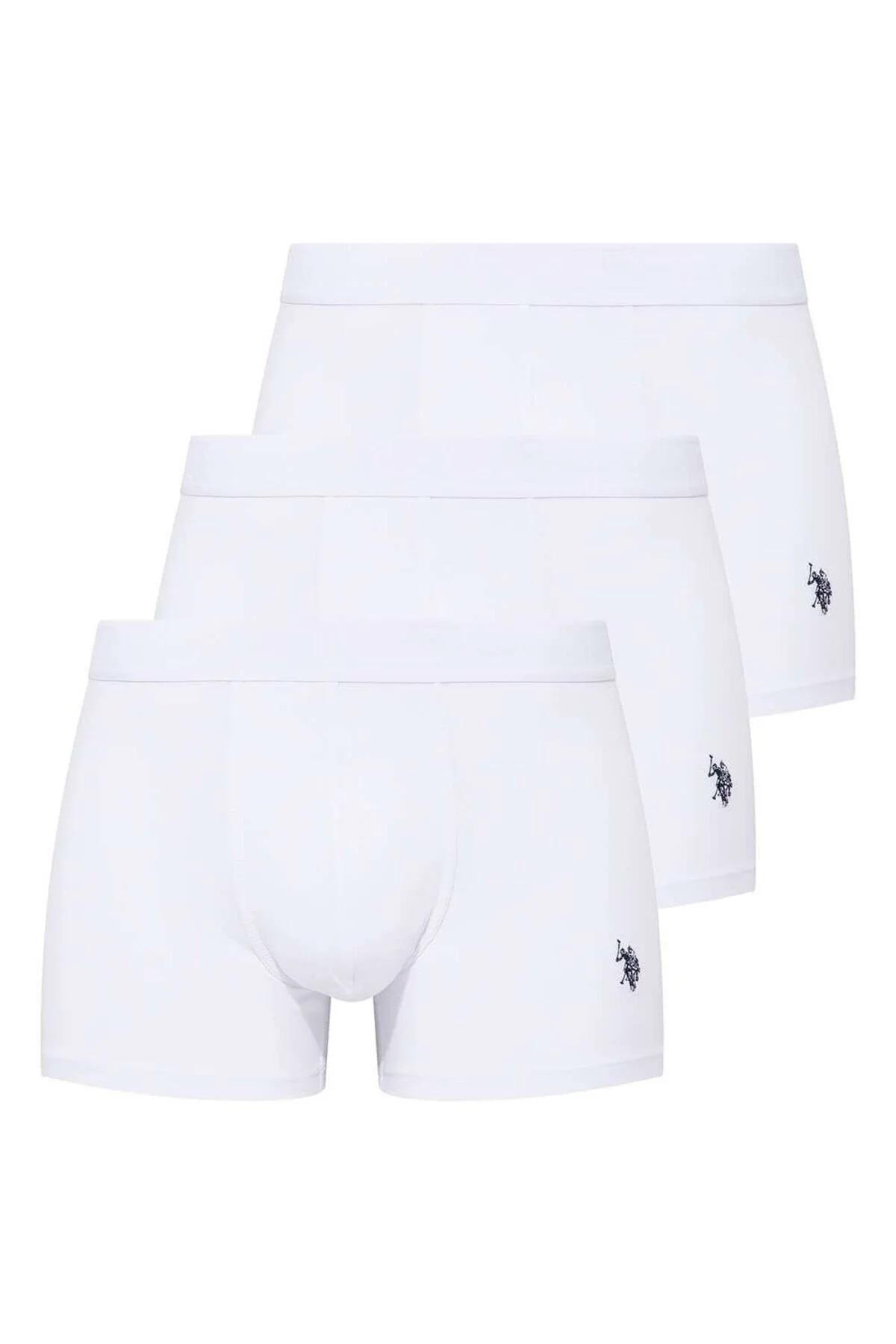 یو اس پولو بسته ۳ عددی شورت بوکس مردانه مودال تک رنگ، ۴۷٪ مودال، ۴۷٪ پنبه، ۶٪ الاستین