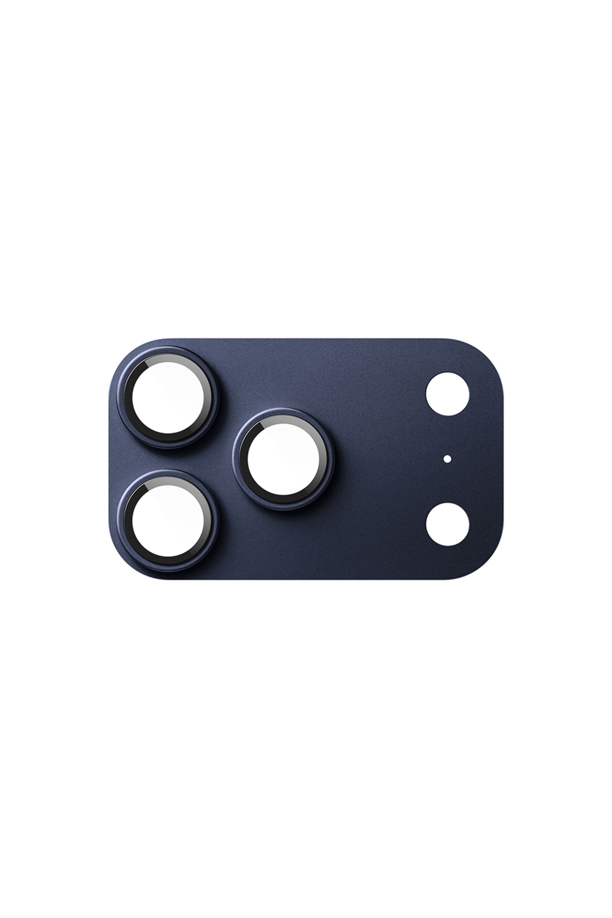 iPhone 17 Pro Max Uyumlu Wiwu LG-012 Armor Deck Oleofobik Anti Reflective 9H Kamera Lens Koruyucu Lacivert