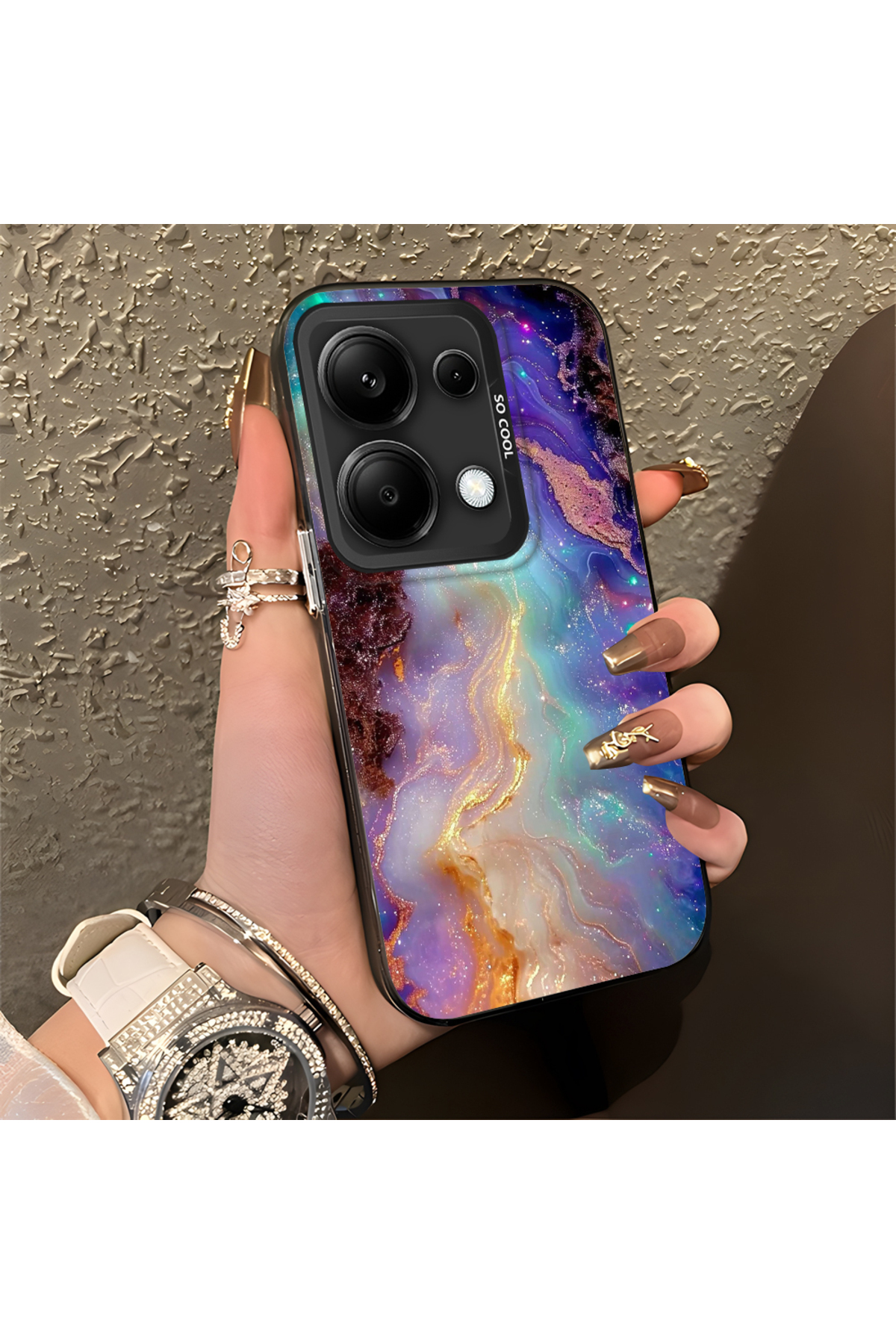 Xiaomi Redmi Note 13 Pro 4G Compatible Case Hard shell Anti Fall Phone Case Marble Texture