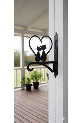 NEFİFİN ATÖLYESİ Kedili Çiçeklik