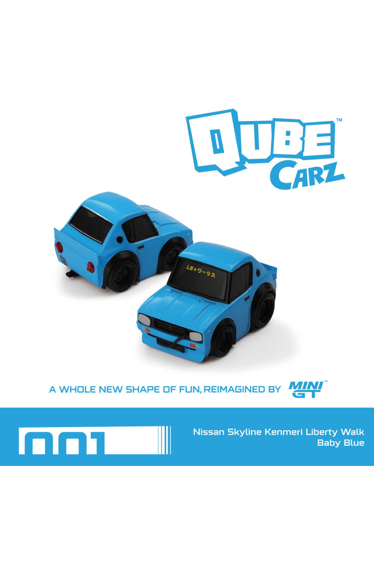 HOT WHEELS Mini GT - Qube Carz - Nissan LB☆WORKS Liberty Walk - 6