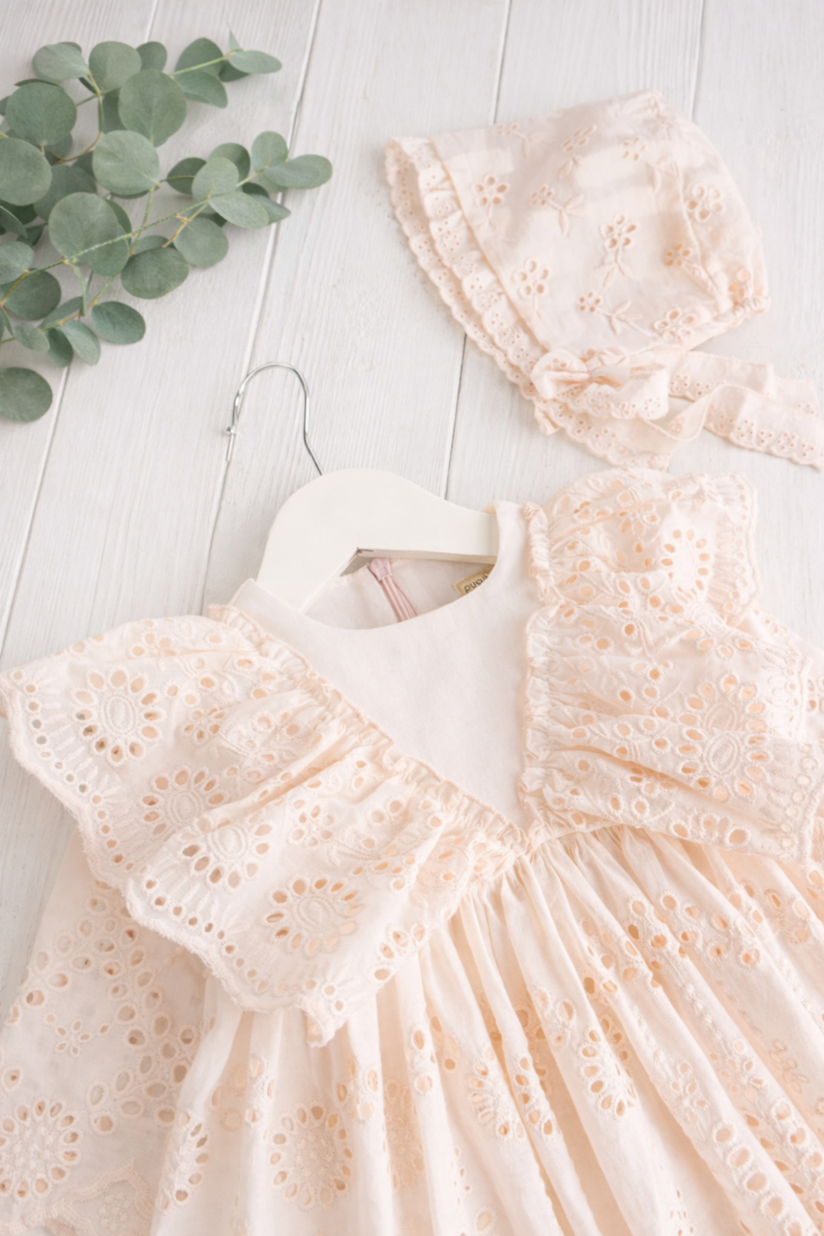 Baharda Nova Kız Bebek Güpürlü / Dantelli 4'lü Mevlüt Elbise Seti fotoğrafı 3 (önizleme)
