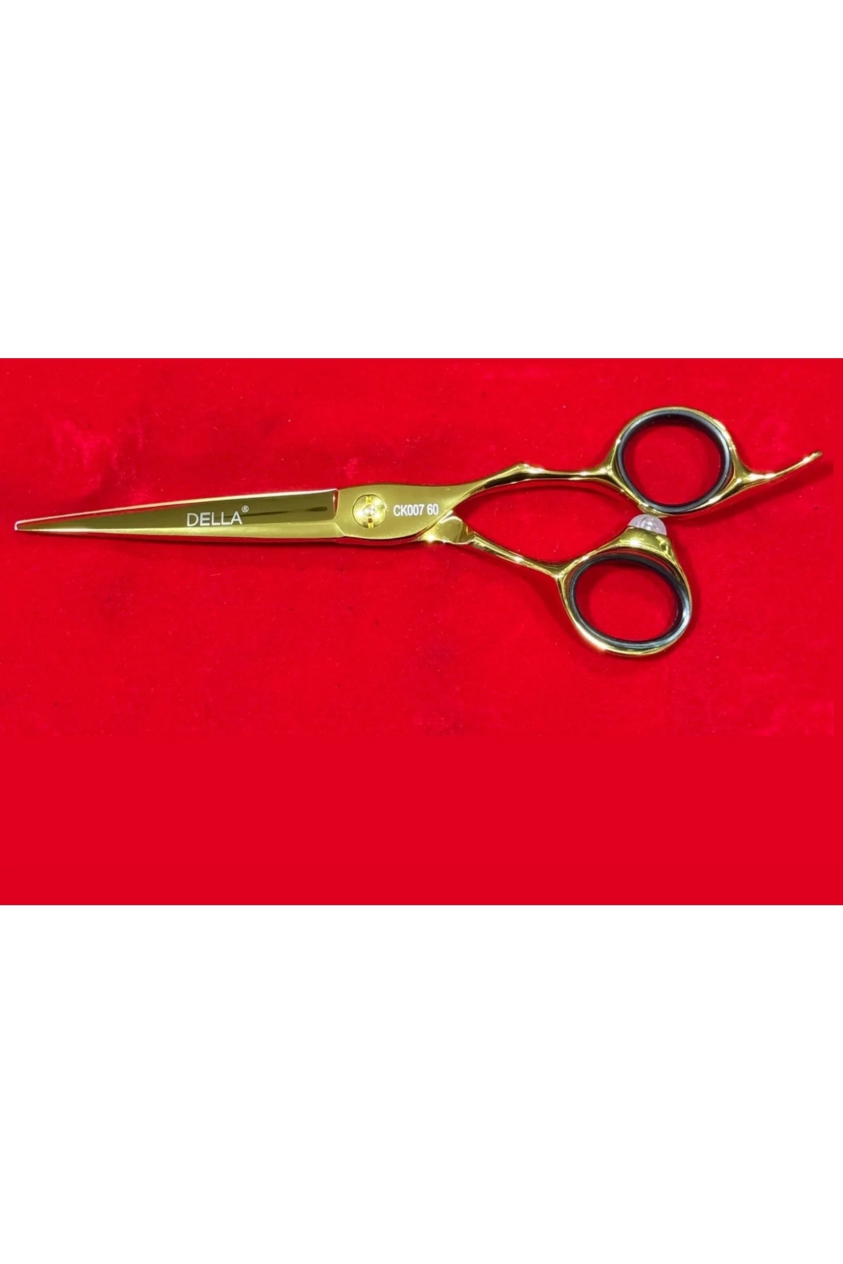 Della CK007 6,0 Profesyonel Kuaför Berber Makası Gold