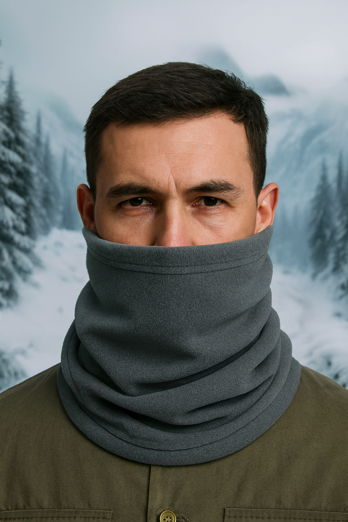 Bunnybons POLAR BOYUNLUK/BERE - GRİ