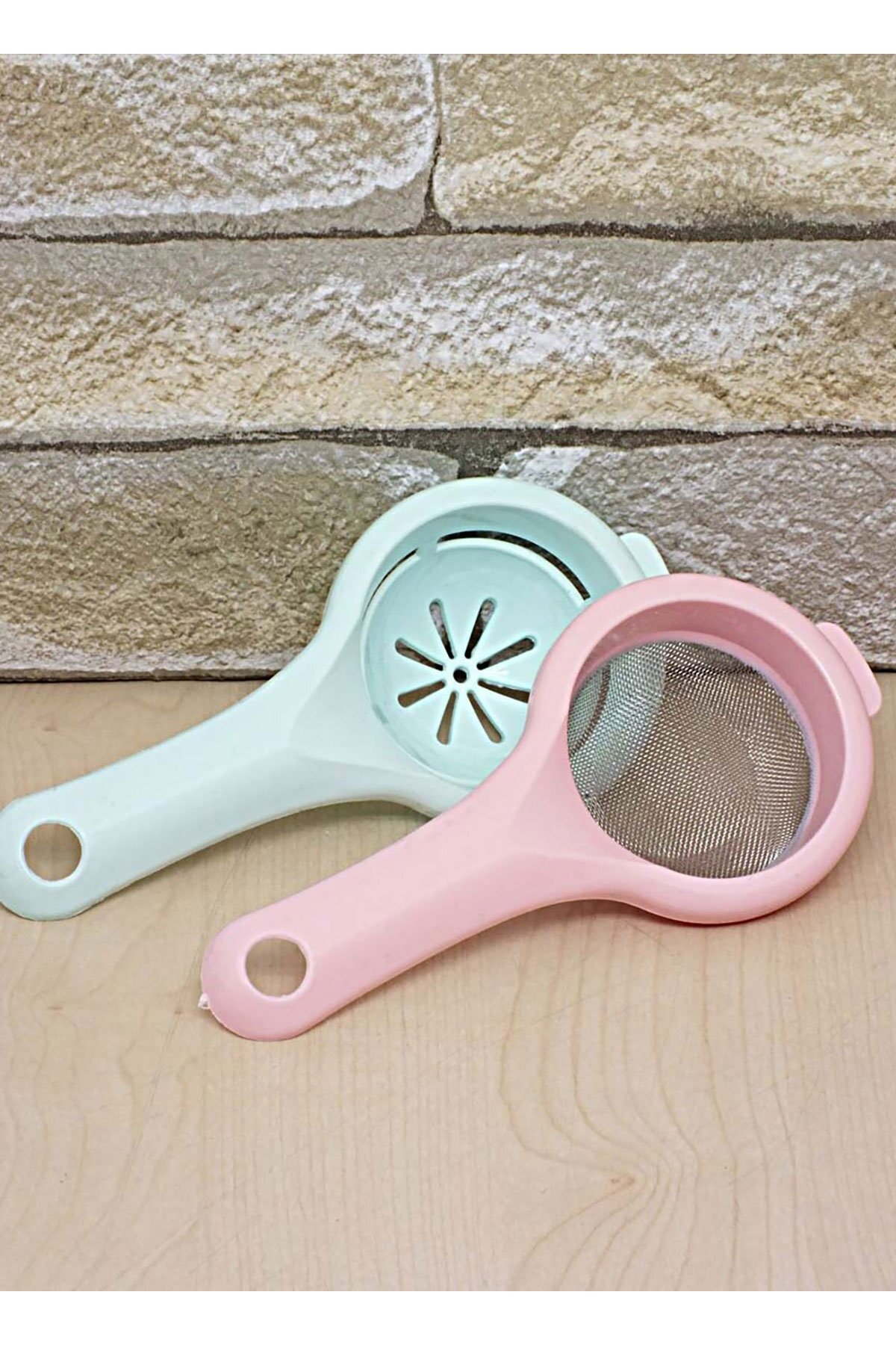 Biyomak ® Yumurta Akı Ayırıcı ve Çay Süzgeci 2li Set