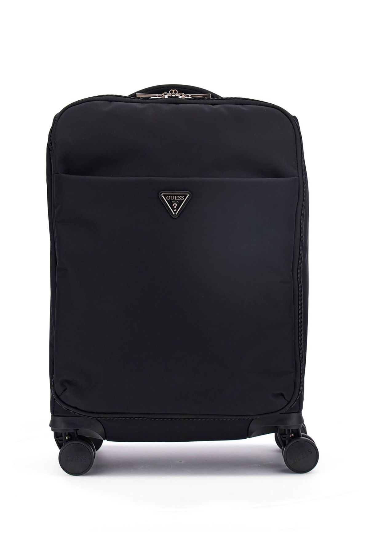 گس چمدان پارچه‌ای مشکی چرخ‌دار TWNN9676983