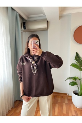 SADE EŞARP DETAY SWEAT