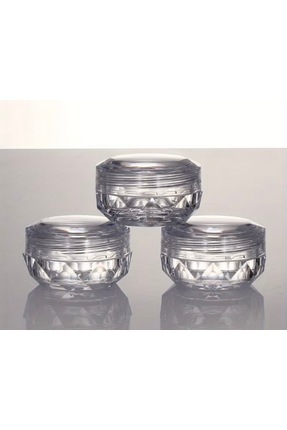 KoreHome Elmas Görünümlü Çok Amaçlı Mini Saklama Kabı & Seyahat Kavanozu 5'li