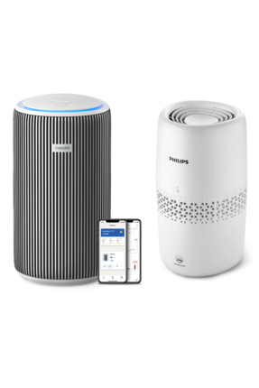 Philips 3200 Serisi Akıllı Hava Temizleyici & 2000 Serisi Hava Nemlendirici -...