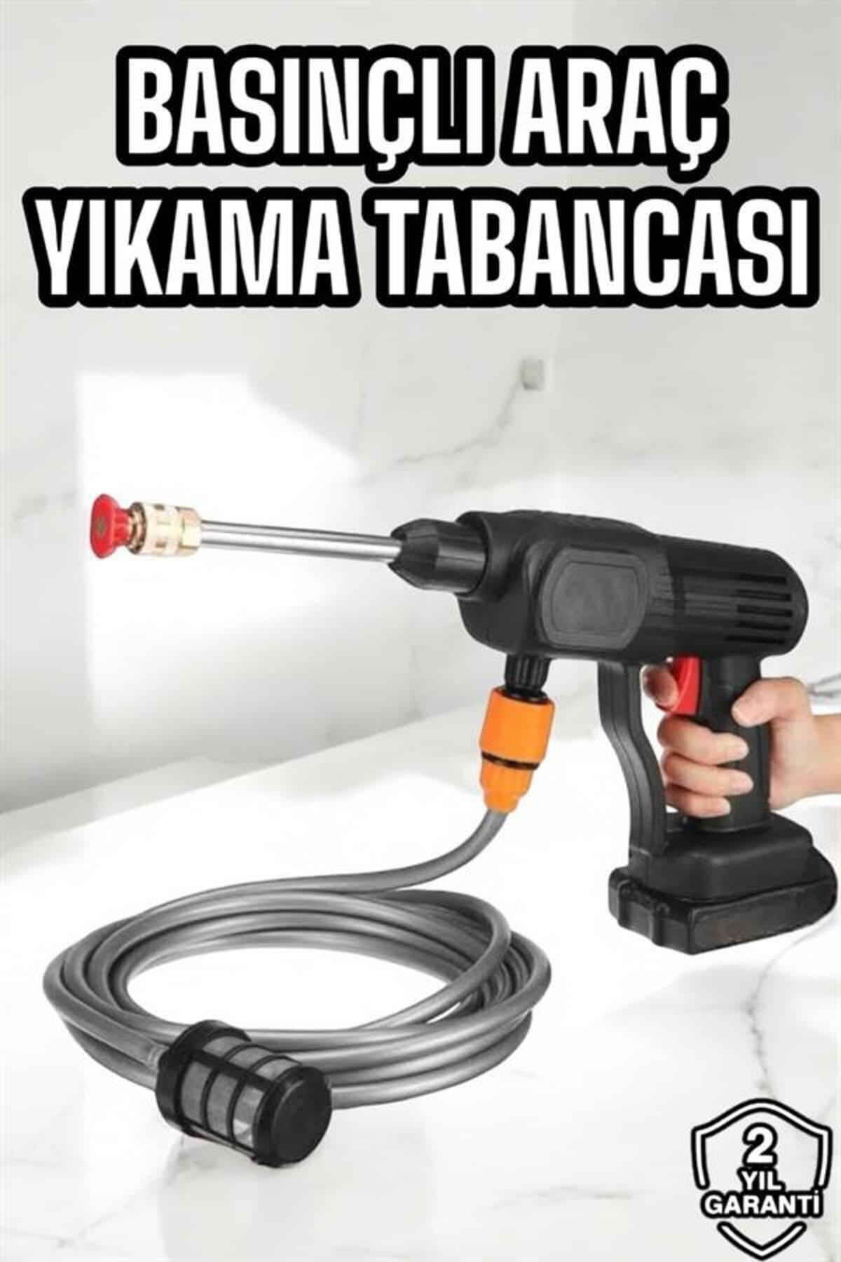 Sepetink Yeni Nesil Araç Yıkama Şarjlı Tabancası Basınçlı Su Hazneli