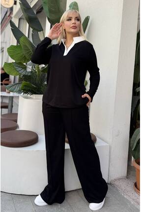 ViolettaXL Gömlek Yaka Takım