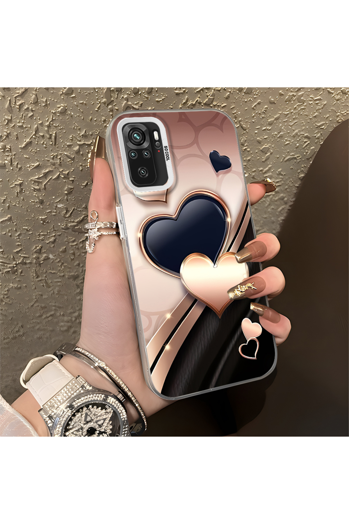 Xiaomi Redmi Note 10S Compatible Case Hard shell Anti Fall Phone Case Star