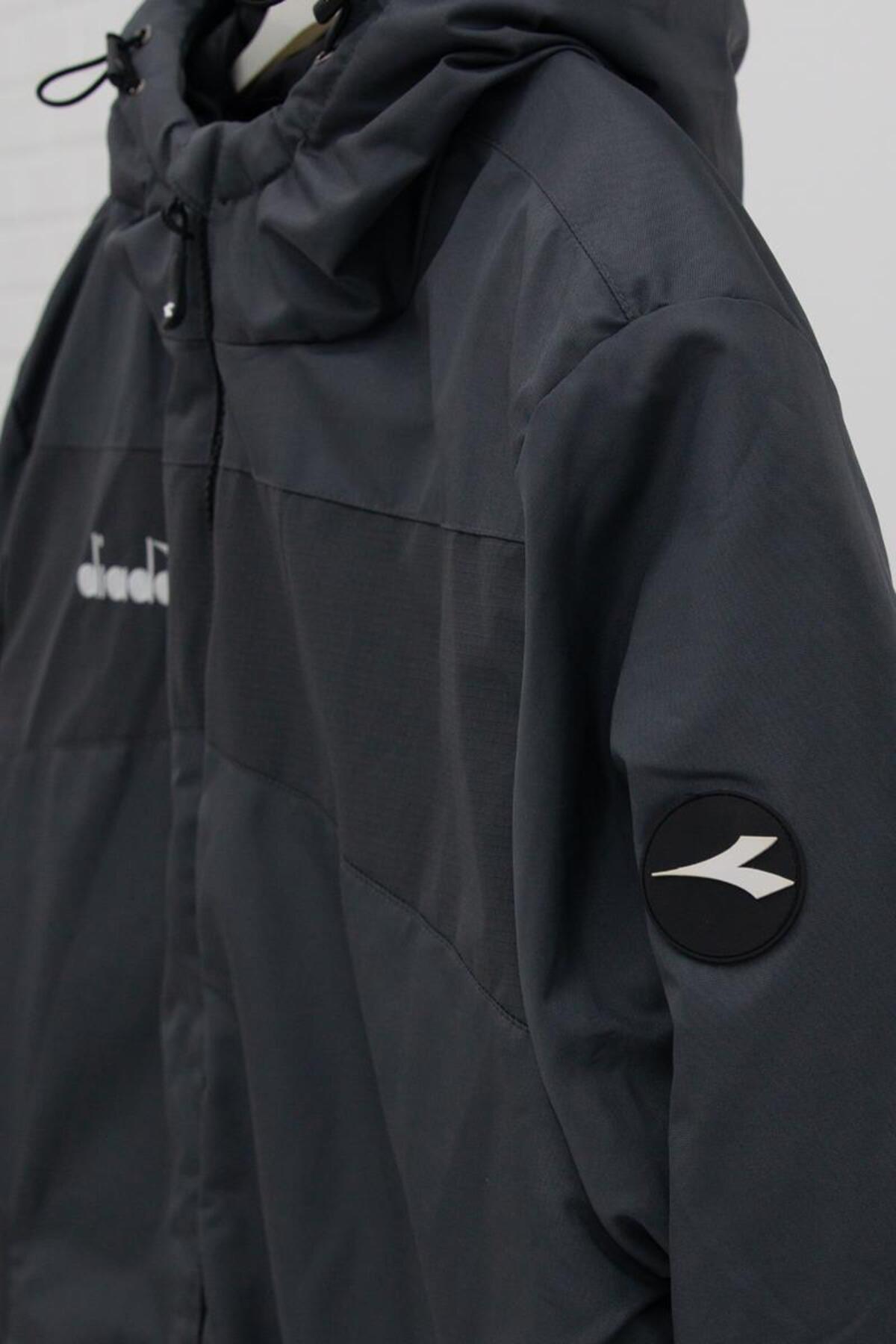 Alto Anorak Long Jacket Anthracite — خاکستری 1090119 — تصویر 7 از 7