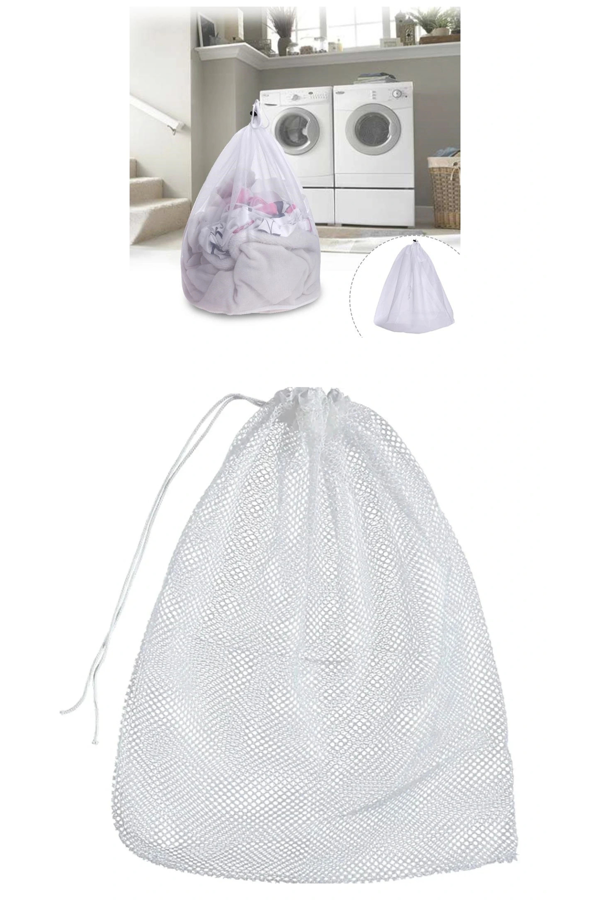 ÇERÇİCİ Çamaşır Yıkama Filesi 60x80 Mega Dev Boy