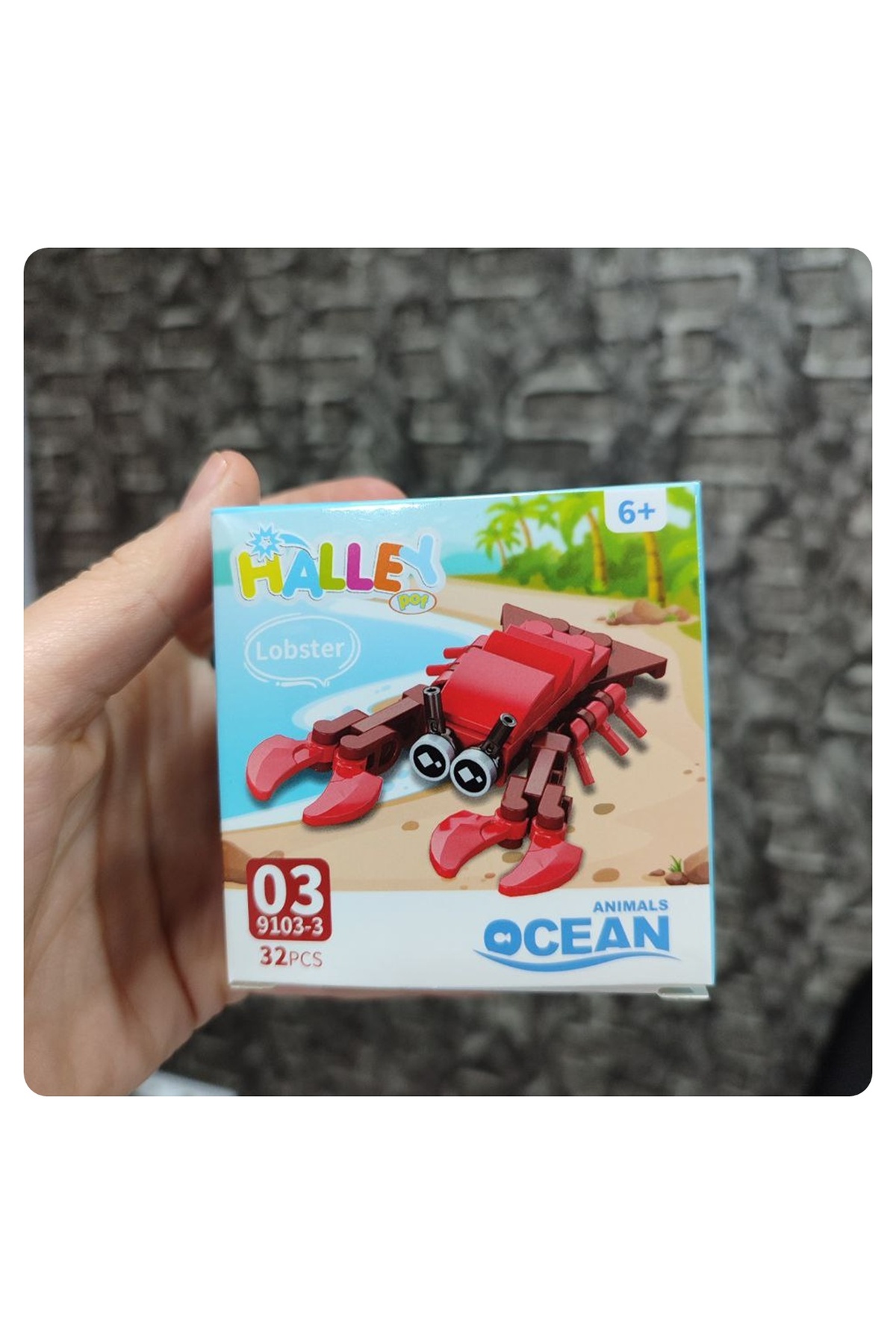 ۱ عدد اسباب‌بازی ساخت فیگور موجودات دریایی اقیانوس