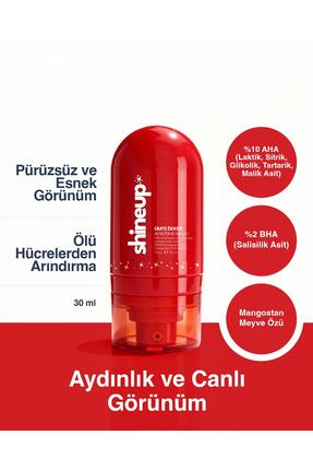 shineup Aura Boost AHA BHA Canlandırıcı, Cilt Tonu Eşitleyici ve Peeling Etki...