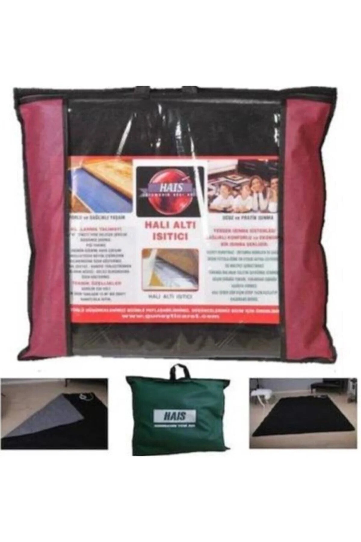 viwex Elektrikli 4m² 200x200cm Keçeli Halı Altı Isıtıcı