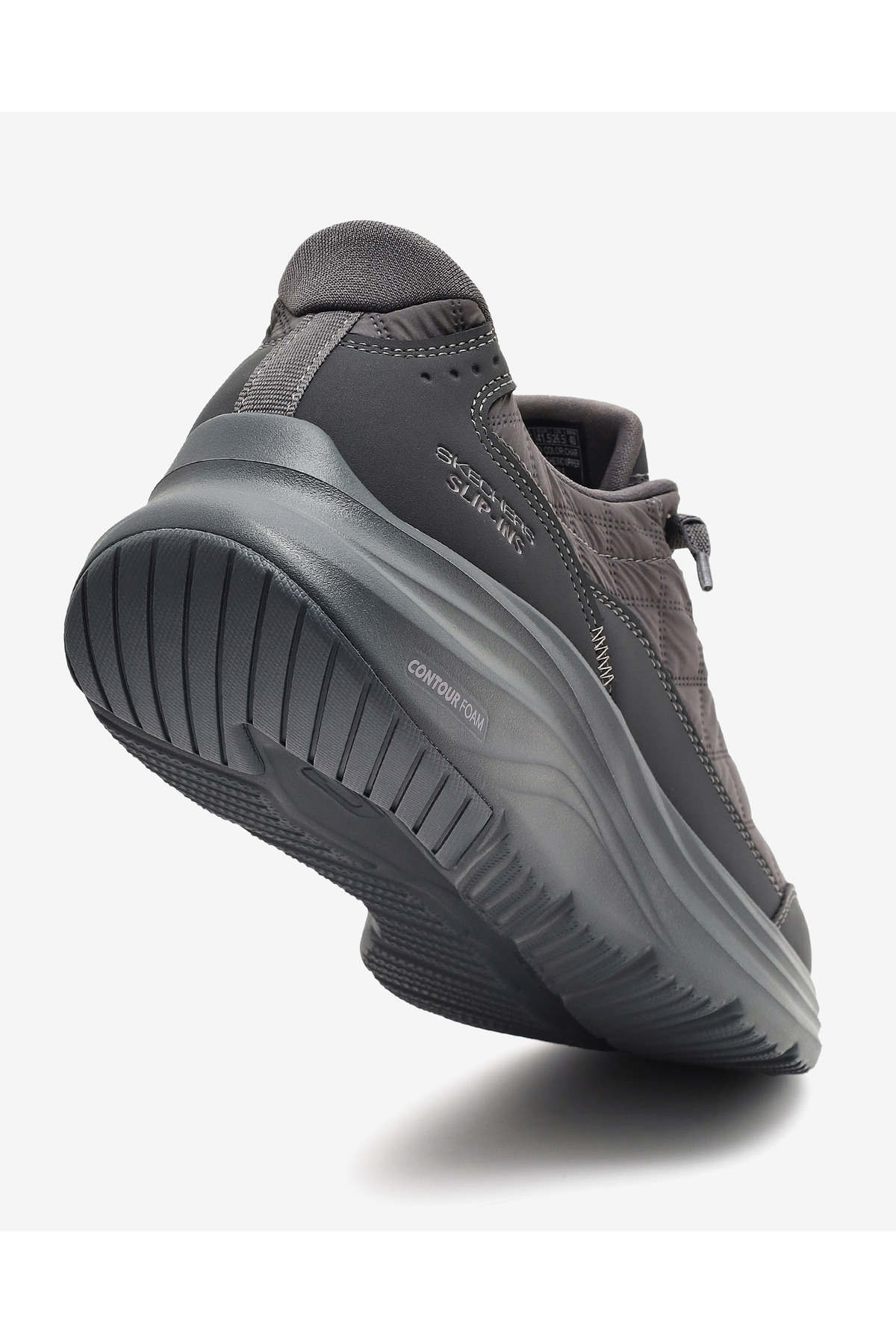 SKECHERS CONTOUR FOAM - COZY FIT Erkek Gri Spor Ayakkabı 232619 CHAR görsel 7