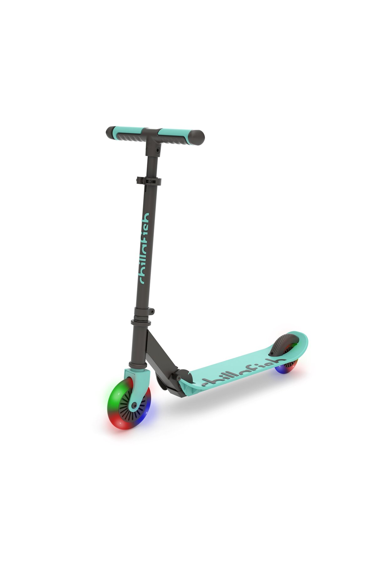 Chillafish Flexxi Glow Işıklı Katlanabilir 2 Tekerlekli Scooter - Mint