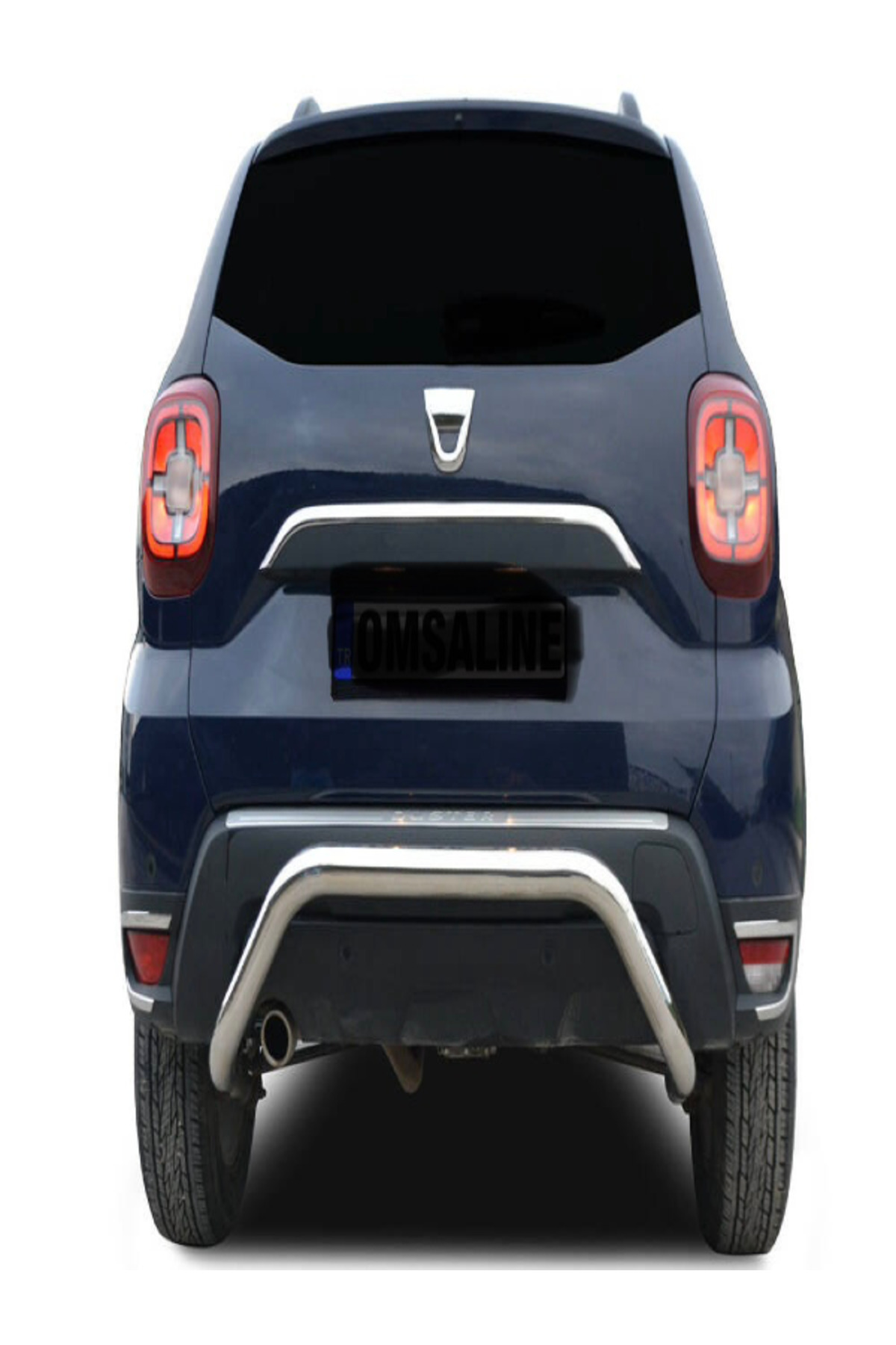 ROAL TUNİNG 2010-2024 DACİA DUSTER ARKA TAMPON KORUMA DEMİRŞ KROM