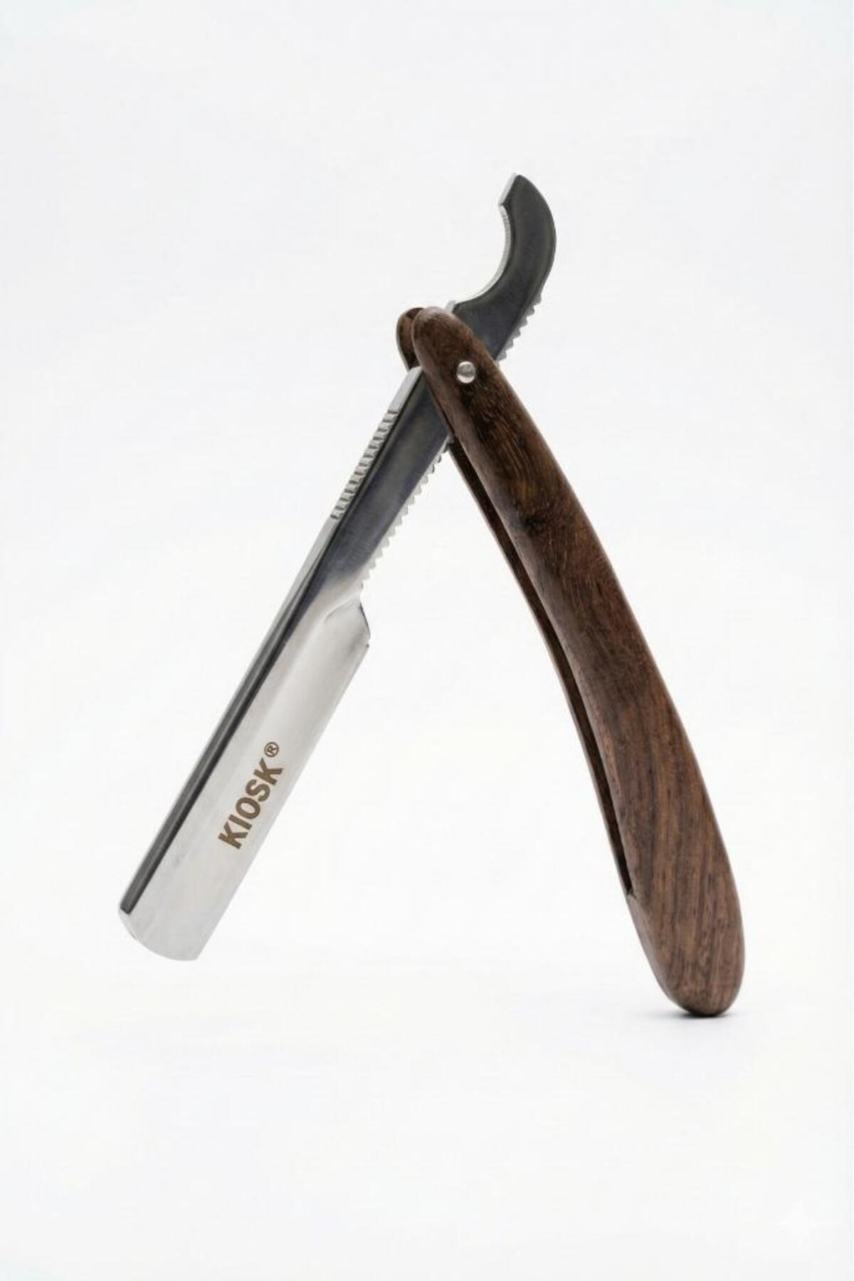 KİOSKİ Premium Türk Tipi Ahşap Ustura