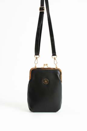 SUYKA BAGS GOLD DETAYLI ÇAPRAZ ASKILI ÇANTA