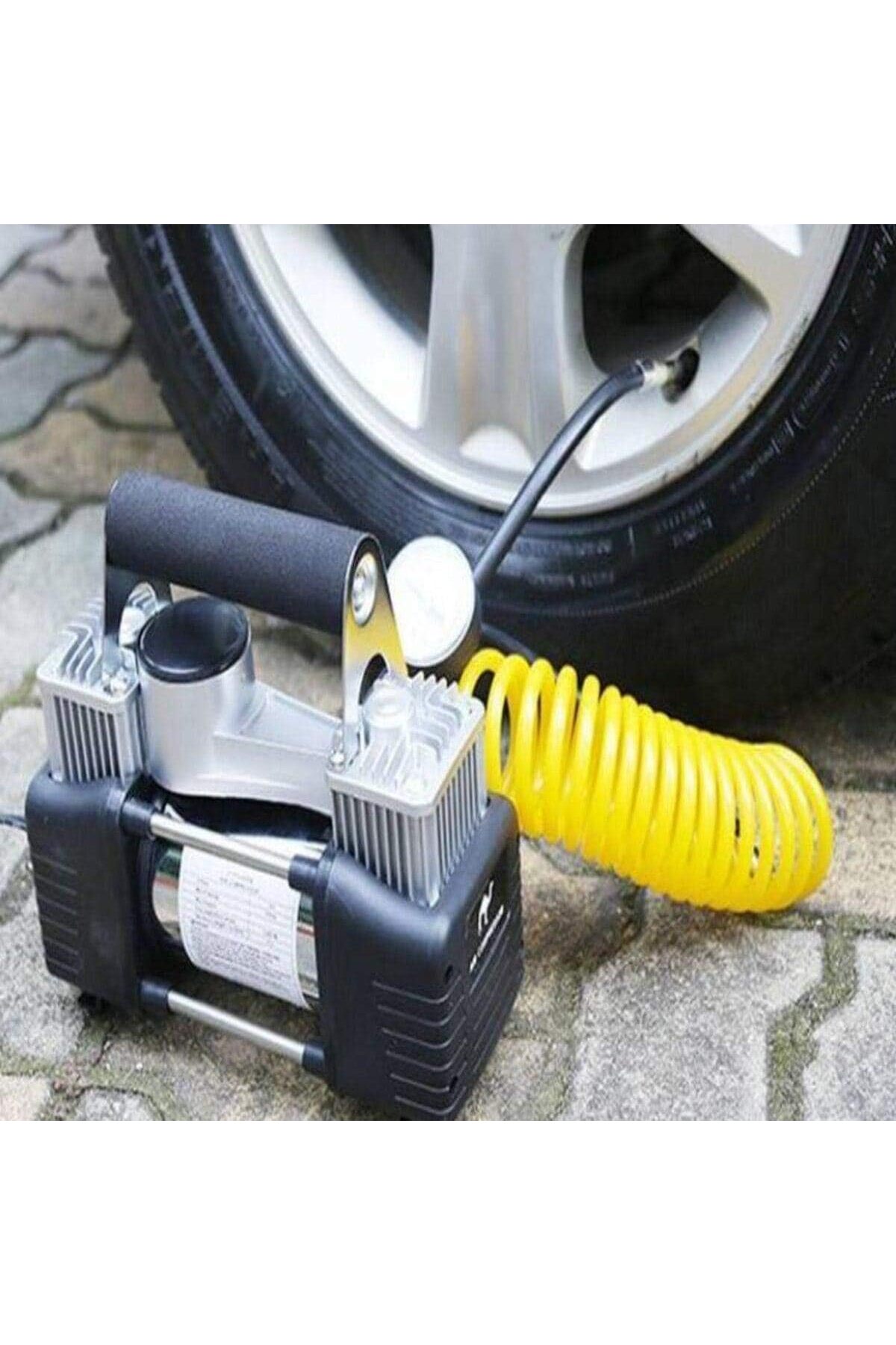 منفاخ هواء 1 سلندر- للسيارات والدراجات و جوانب الطرق وحالات الطوارئ والتخييم,كومبروسور