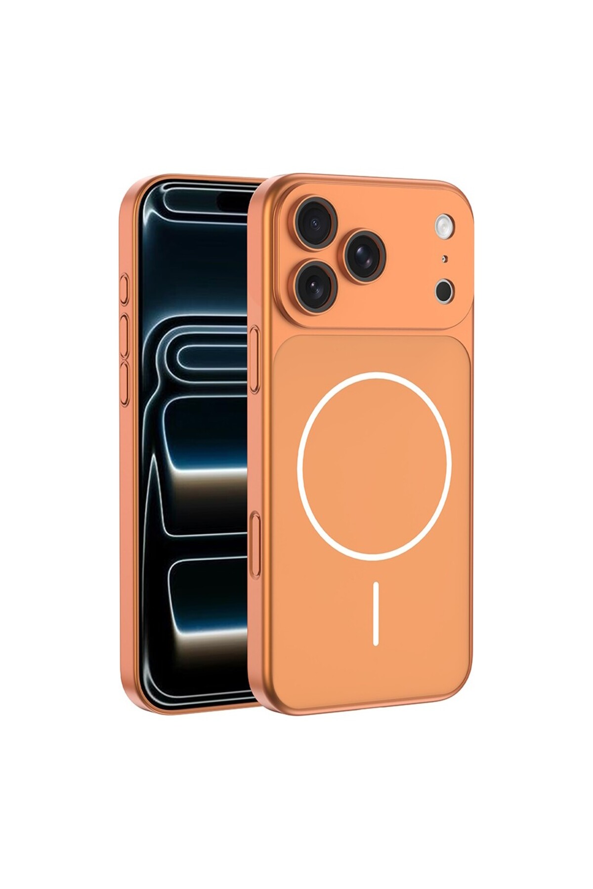 Apple iPhone 15 Pro Max Compatible Recycling Case iPhone 17 Series View Magesafe Camera Protected