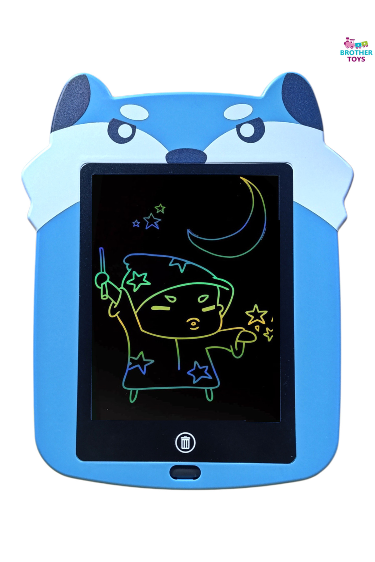 Brother Toys 8.5 İnch Hayvan Figürlü Renkli Yazan LCD Dijital