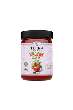 Terra Verde Gün Kurusu Domates Salçası 650 G (Glutensiz)