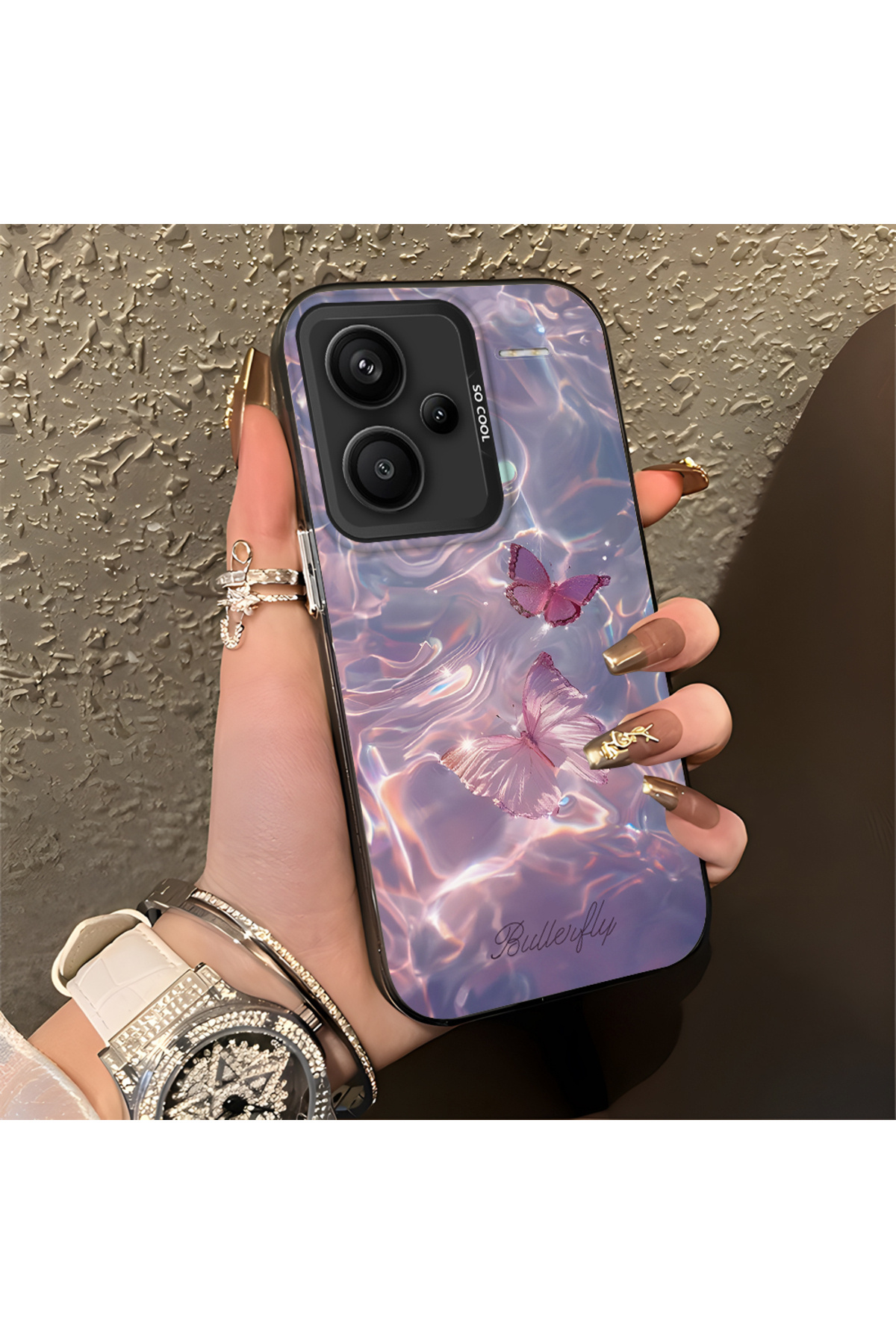 Xiaomi Redmi Note 13 Pro Plus+ 5G Compatible Case Hard shell Anti Fall Phone Case Light-shade