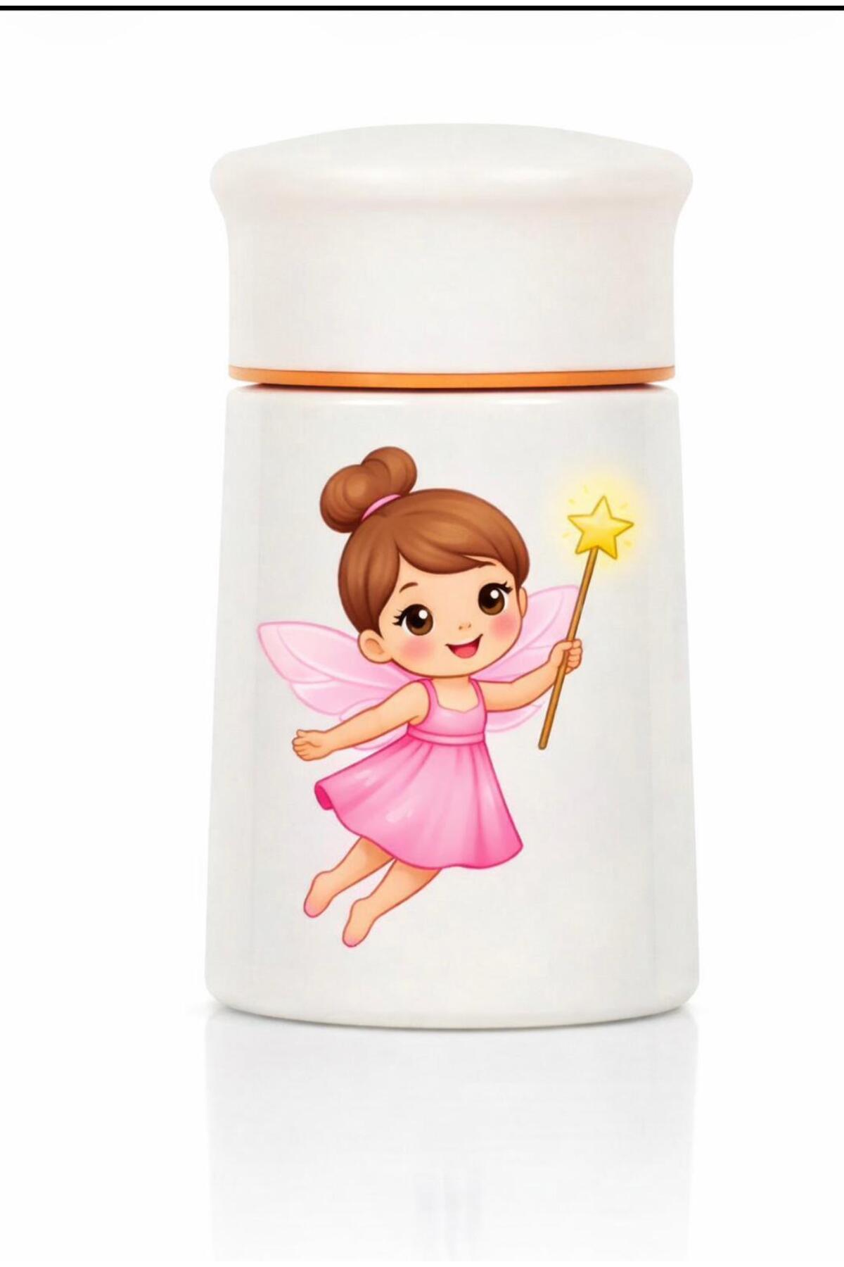 HOPEFUL DESİGN Hopeful Desig Desenli Kız Termos 280ML Bebek Mama Saklama Termosu Paslanmaz Çelik Termos fotoğrafı 2 (önizleme)