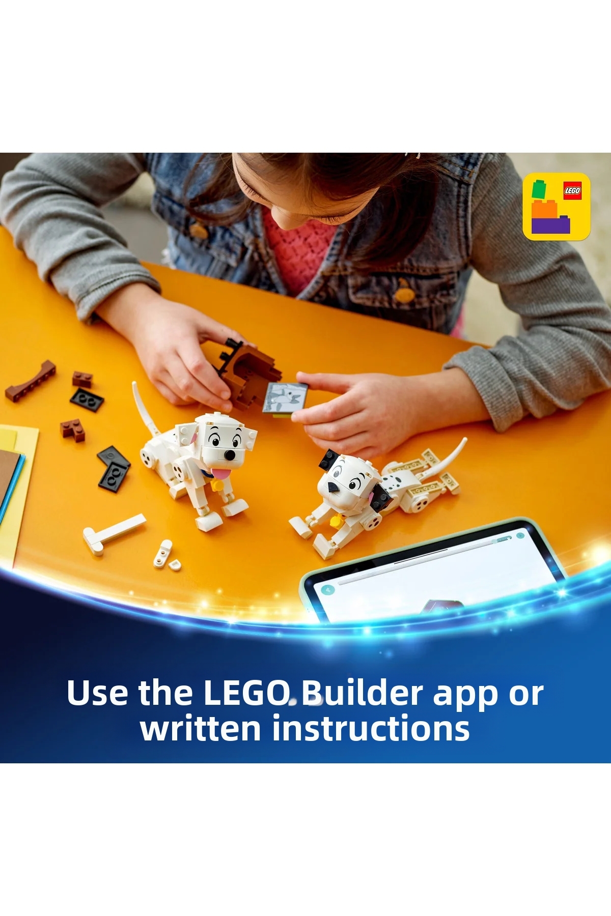 ® ǀ دیزنی لاکی و پنی ۱۰۱ توله‌سگ دالمیشن ۴۳۲۷۱-۶+ مجموعه ساختنی خلاقانه (۲۶۸ قطعه)