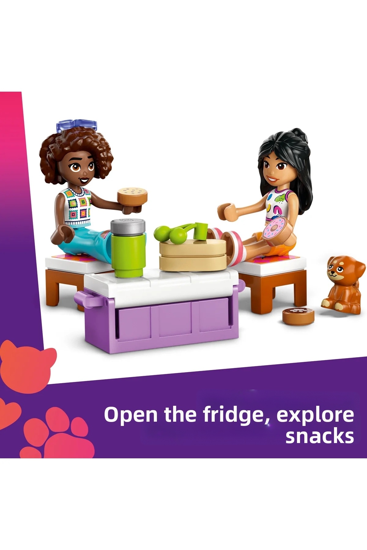 ® Friends Friendship Travel Car 42659 – ست ساختنی اسباب‌بازی خلاقانه برای کودکان ۶ سال به بالا (۲۲۰ قطعه)