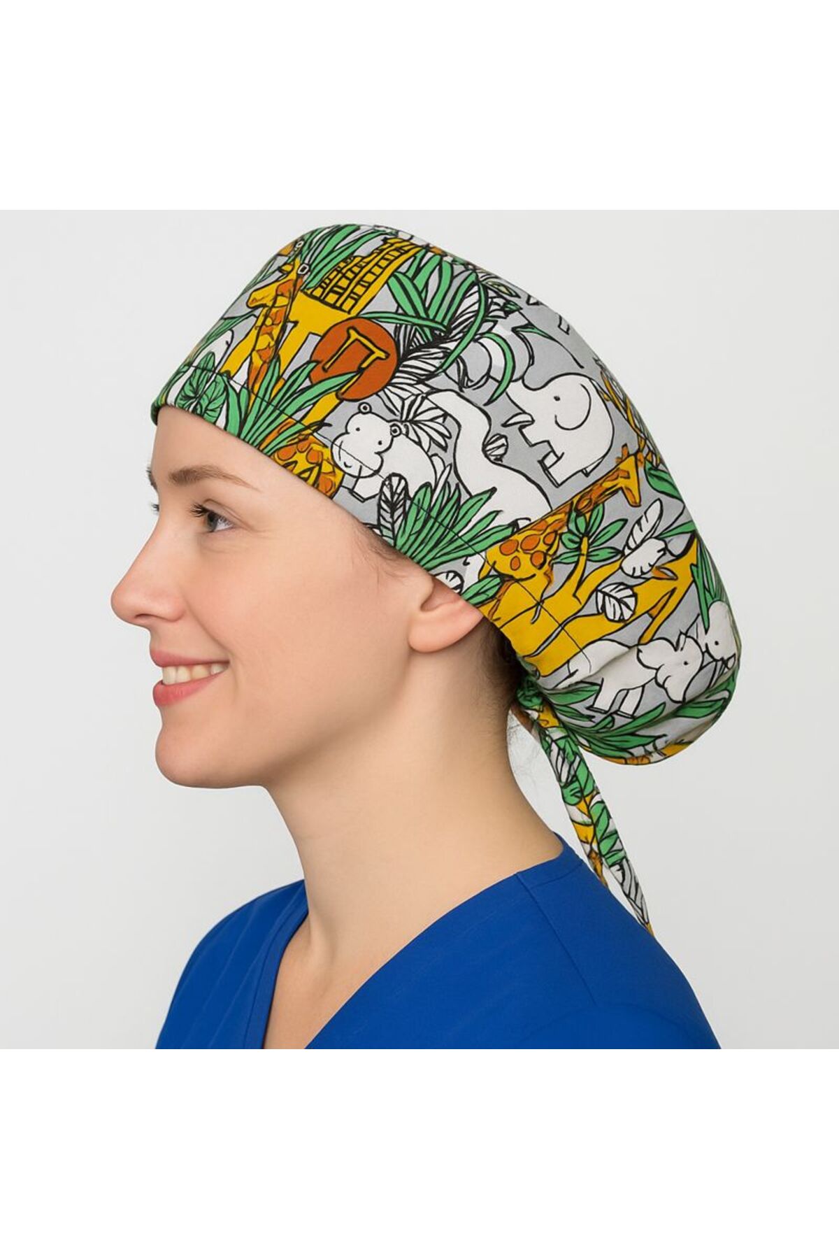 Doctor Nurse Chef Surgical Bone Hospital Bone Bandana M018