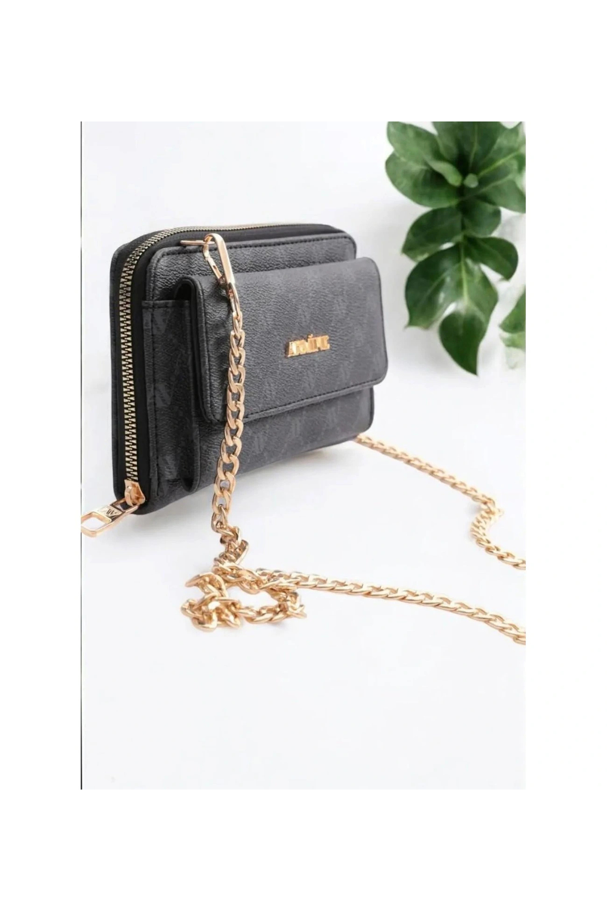 Women Shoulder Bag Crossbody Bag 324 Black Dots
