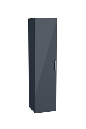VitrA Mia 66167 Boy Dolabı, 35 cm, Parlak Antrasit