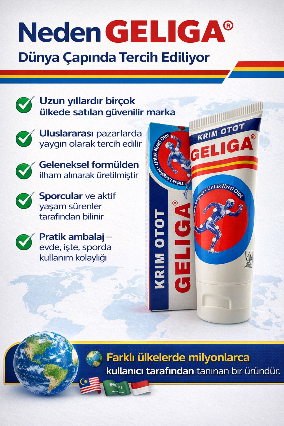 Masaj Kremi, 60 g - Bel, Boyun ve Eklem Kas İçin Ferahlatıcı ve Rahatlatıcı Balm — 8 — تصویر 4 از 6