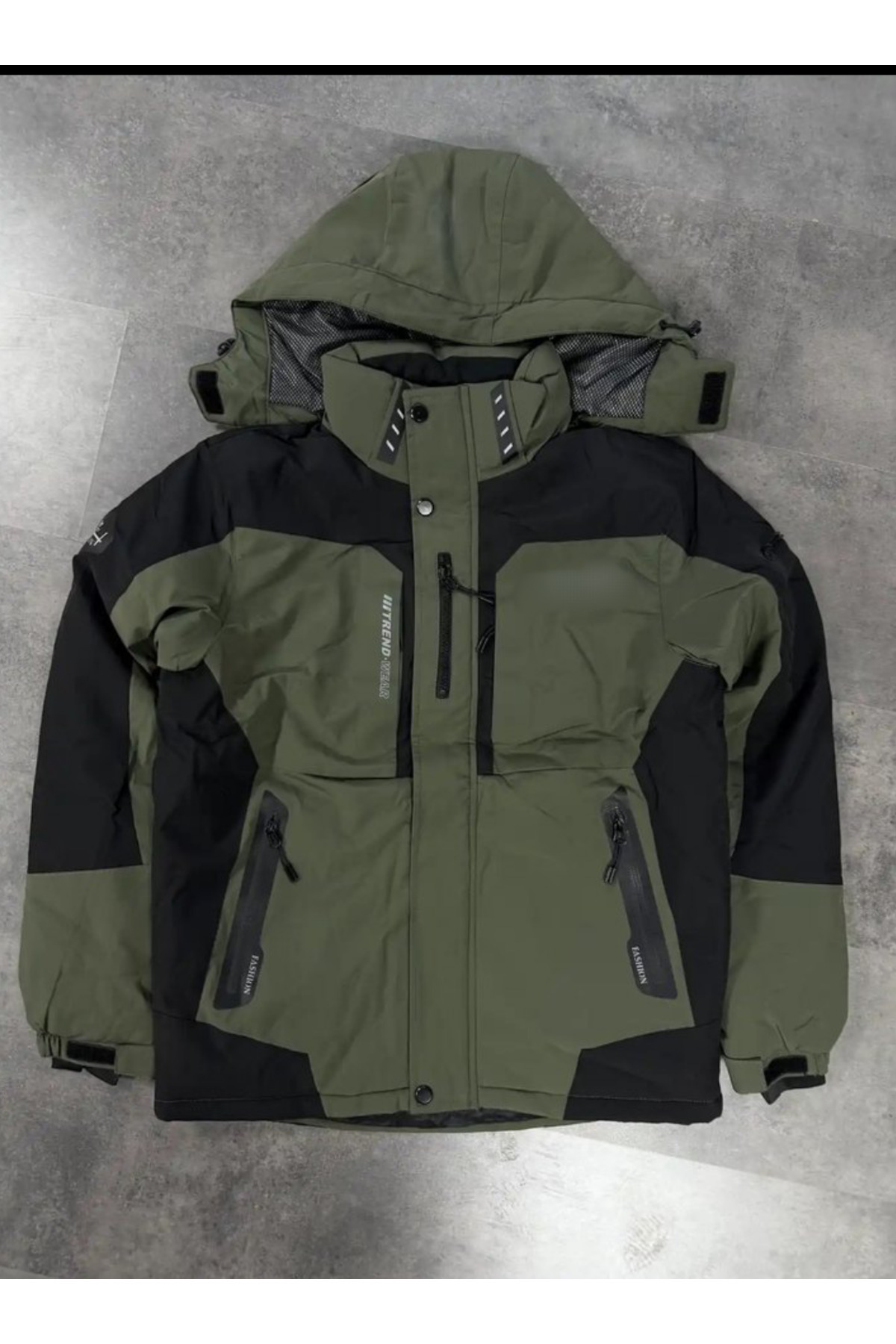Fashion Erkek Termal Mont -30 derece soğuğa kadar koruma sağlar ithal — سبز dhjdns — تصویر 2 از 8