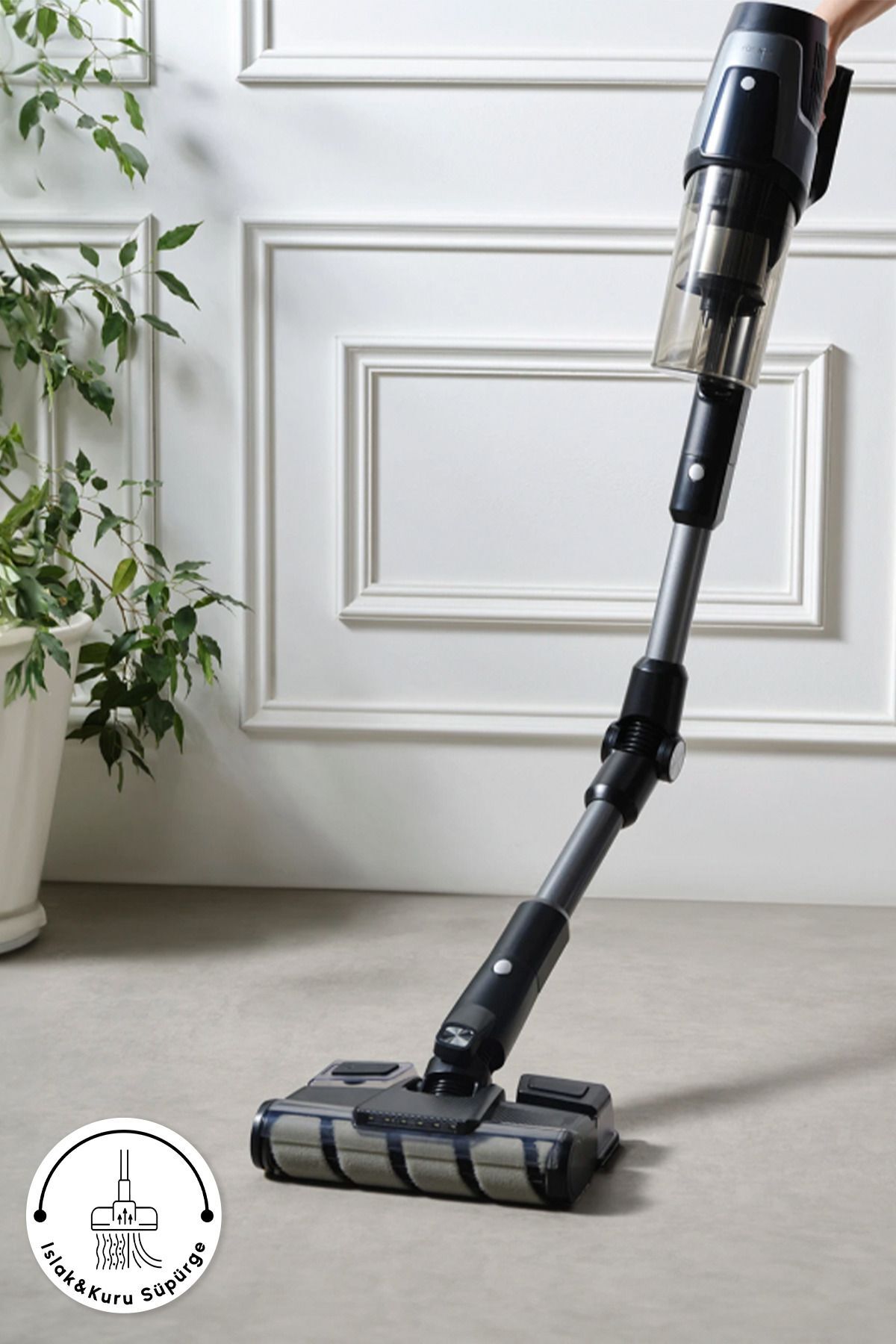 Dynamic Vacuumx 3 in 1 Kablosuz Islak / Kuru Dikey Süpürge 720 W