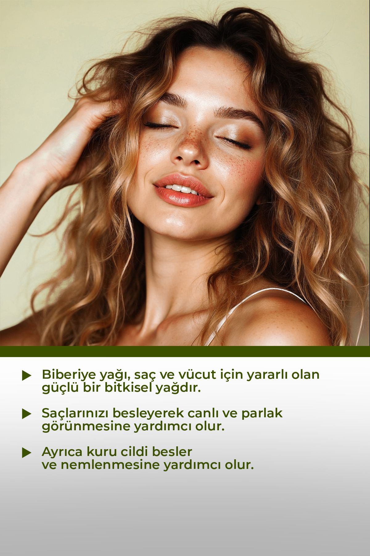 BİBERİYE SAÇ BAKIM YAĞI 30 ML — A.08107 — تصویر 6 از 8