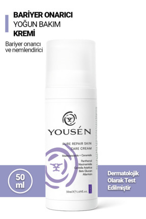 Yousen Bariyer Onarıcı Ve Yatıştırıcı Nemlendirici Cilt Ve Yüz Bakım Kremi 50 ml