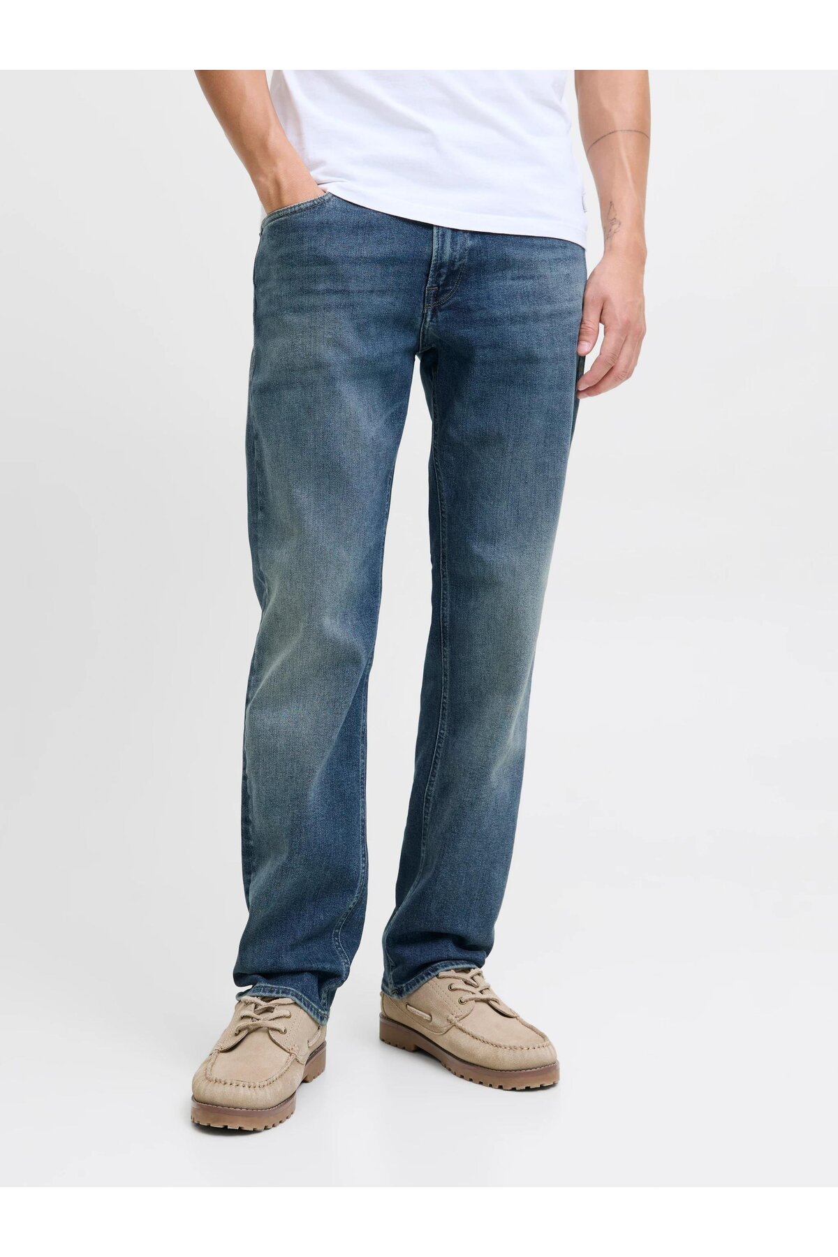 شلوار جین مردانه مدل Regular Fit 078 NOOS جک اند جونز شلوار جین Jack & Jones
