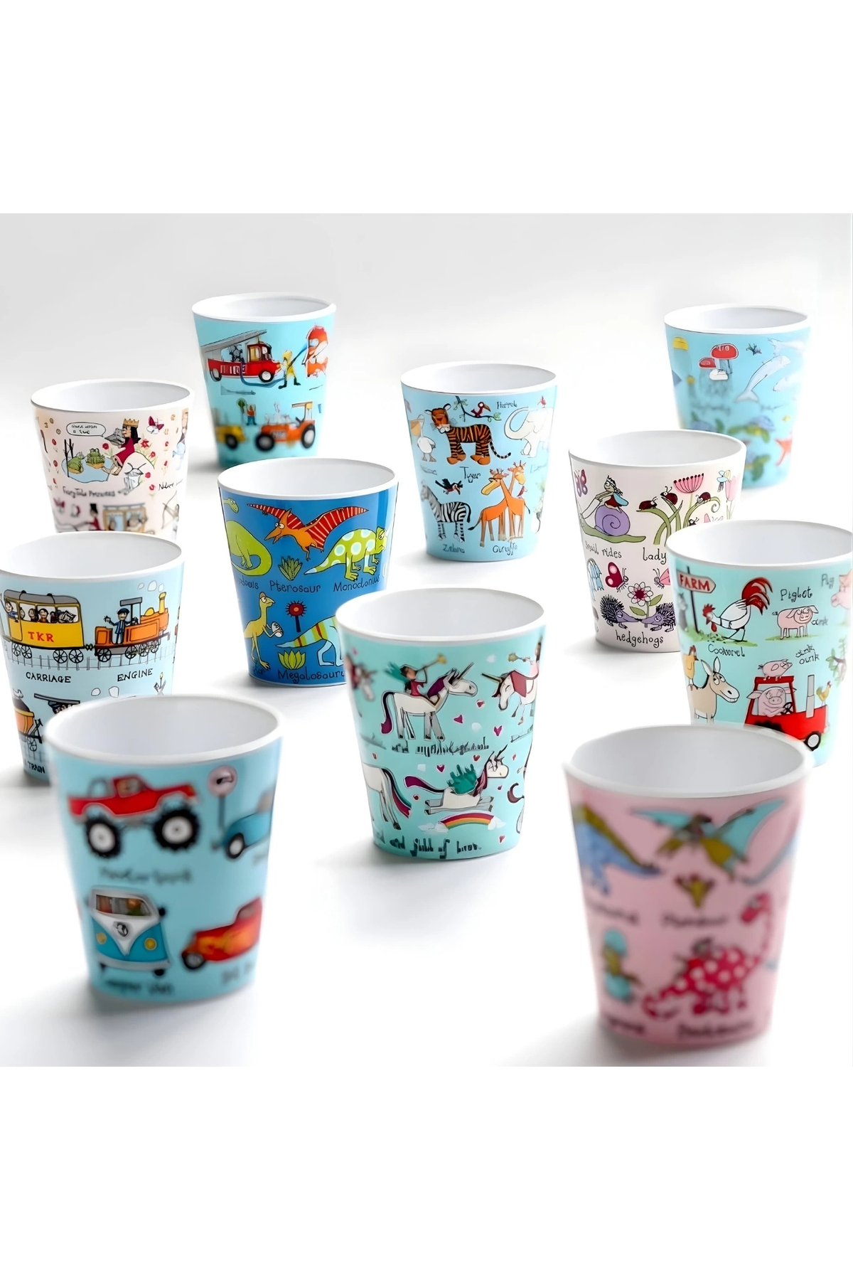 Tyrrell Katz Melamin Alıştırma Bardağı Jungle // Orman Hayvanları fotoğrafı 3 (önizleme)