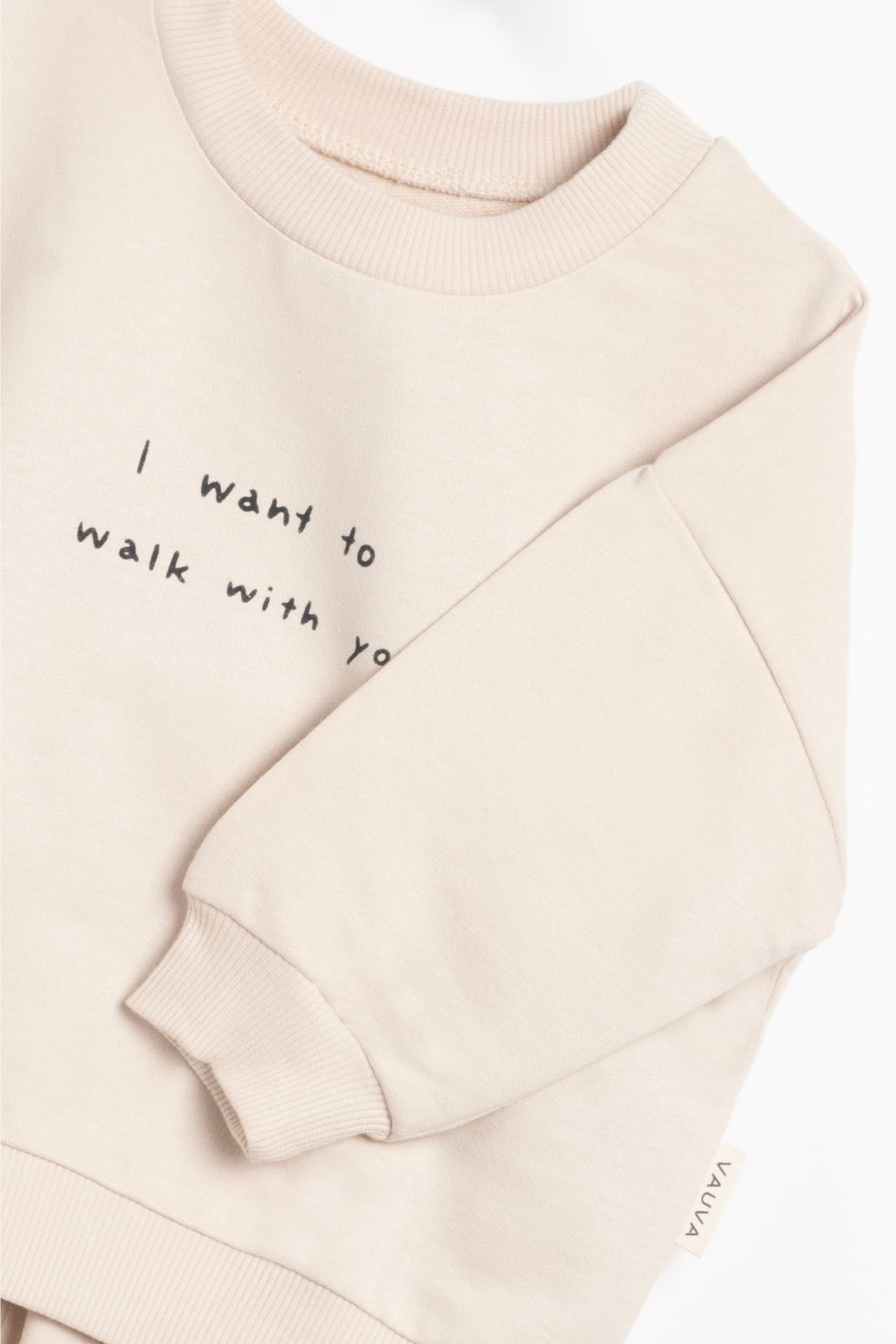 Vauva Kız Erkek Bebek Çocuk Takım Mevsimlik Uzun Kollu Bereli Takım fotoğrafı 2 (önizleme)