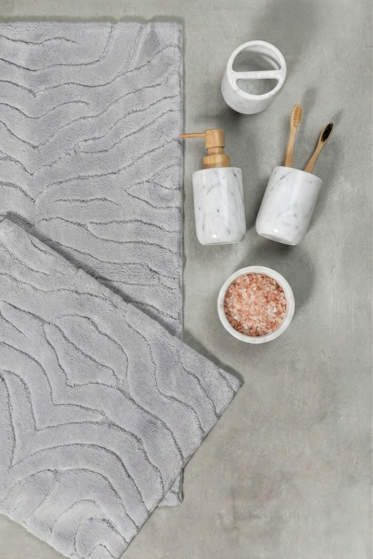 Zebi Cotton Mop Set / Grey
