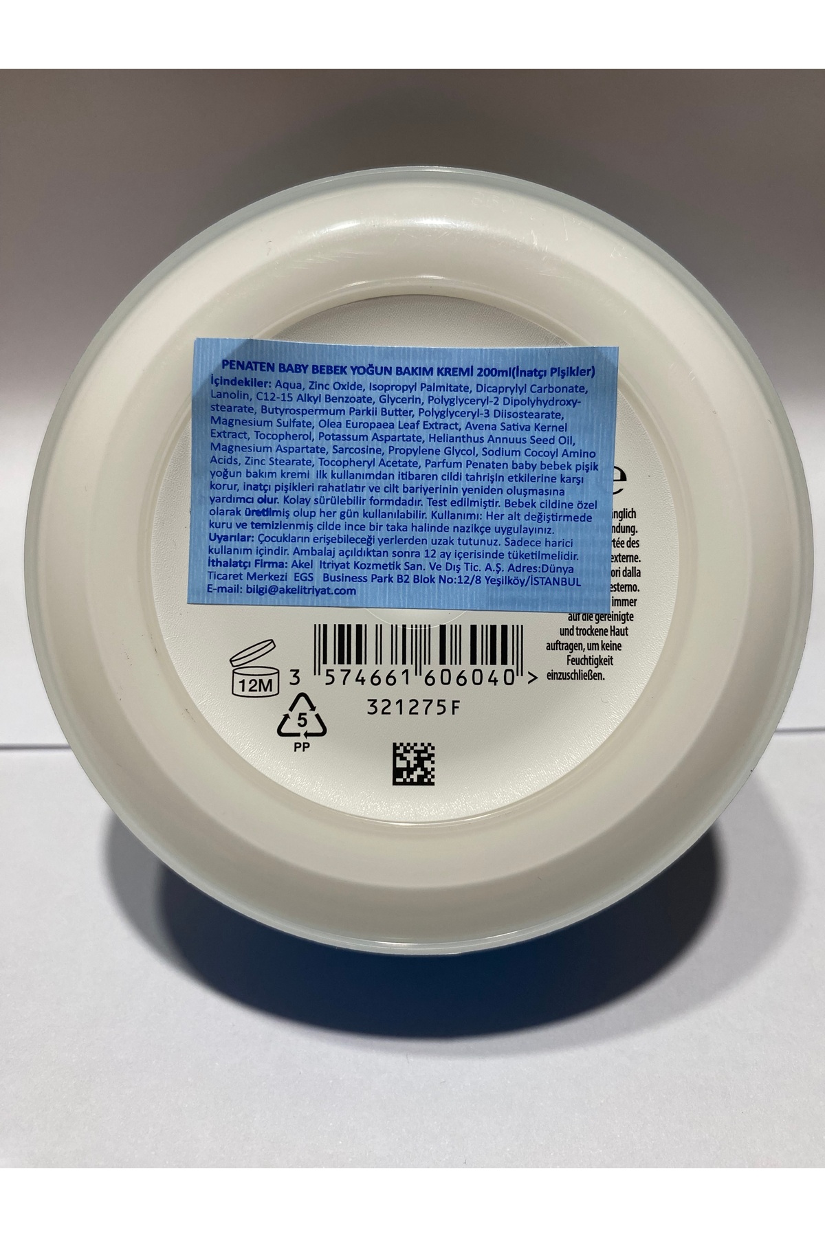 Penaten Bebek Inatçı Pişik Yoğun Bakım Kremi 200ml fotoğrafı 2 (önizleme)
