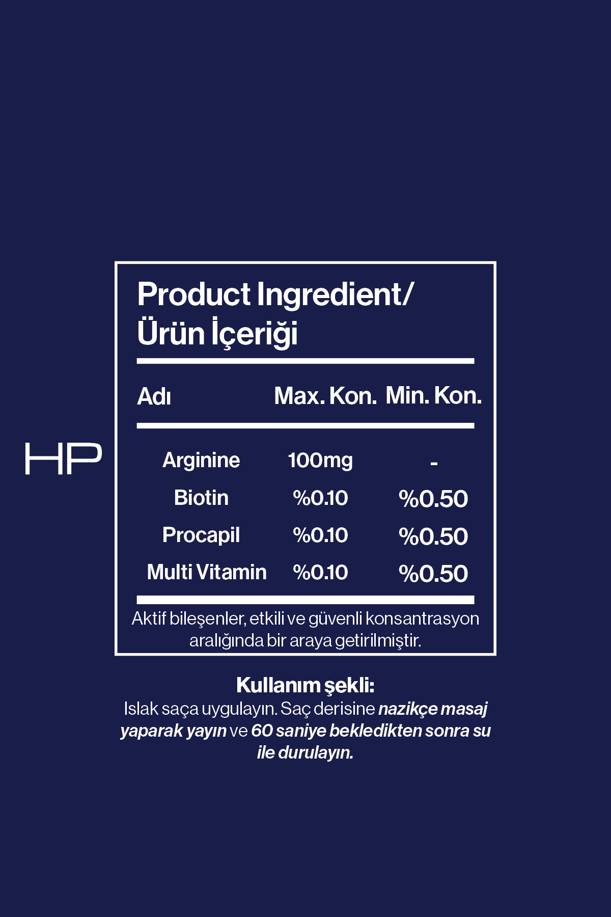 Saç Dökülmesine Karşı Güçlendirici ve Onarıcı Bakım Serumu 60 ml — CHP-006 — تصویر 3 از 7