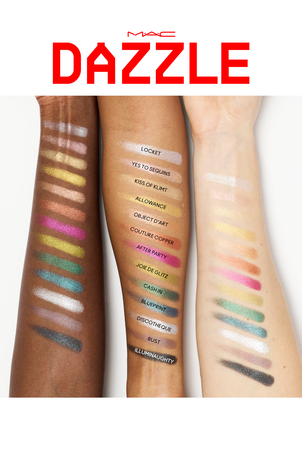 پودر چشم متالیک با رنگدانه بالا - Dazzleshadow - Couture Copper