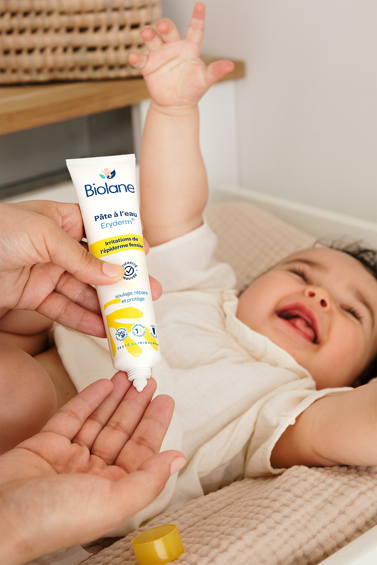 Biolane %95 Doğal içerikli Su Bazlı Pişik Önleyici Koruyucu Nemlendirici Doğal Kökenli Macun Krem (75ml) fotoğrafı 4 (önizleme)